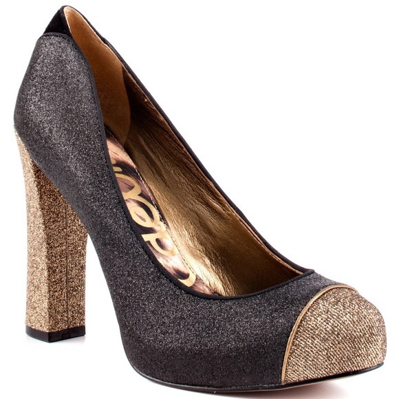 Host Pick! Sam Edelman Francis Glitter Heels - Picture 1 of 6